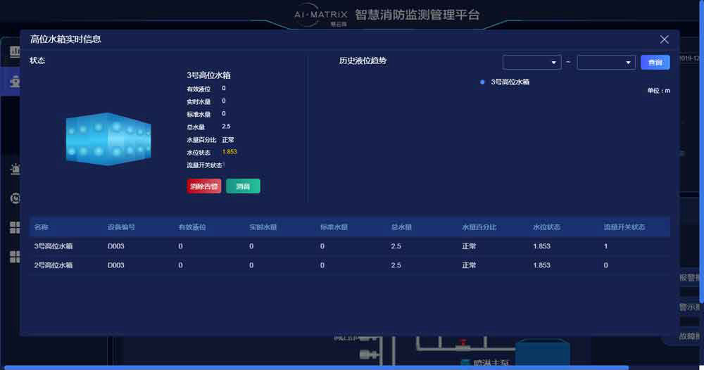 智慧消防監測管理軟件