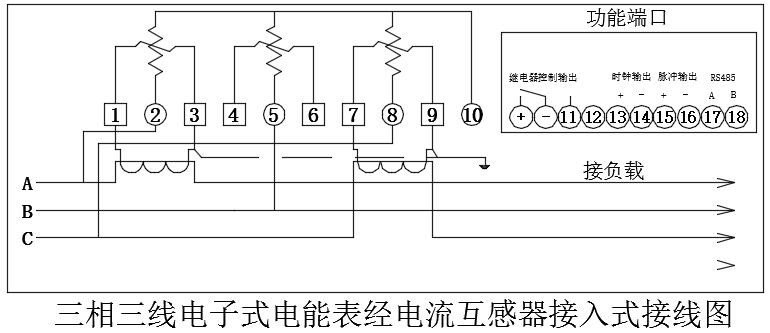 電表接線圖示例5