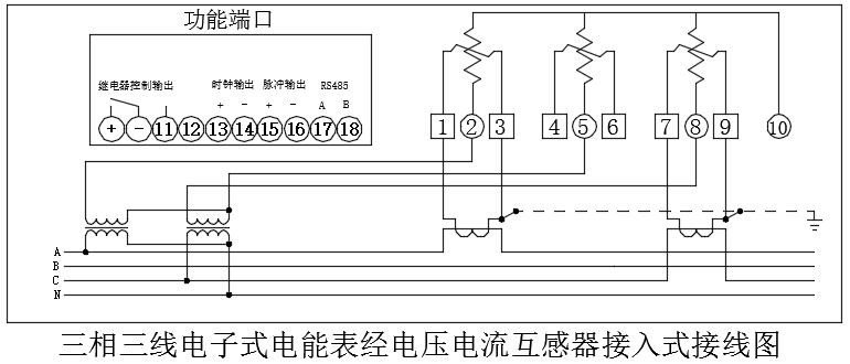 電表接線圖示例6